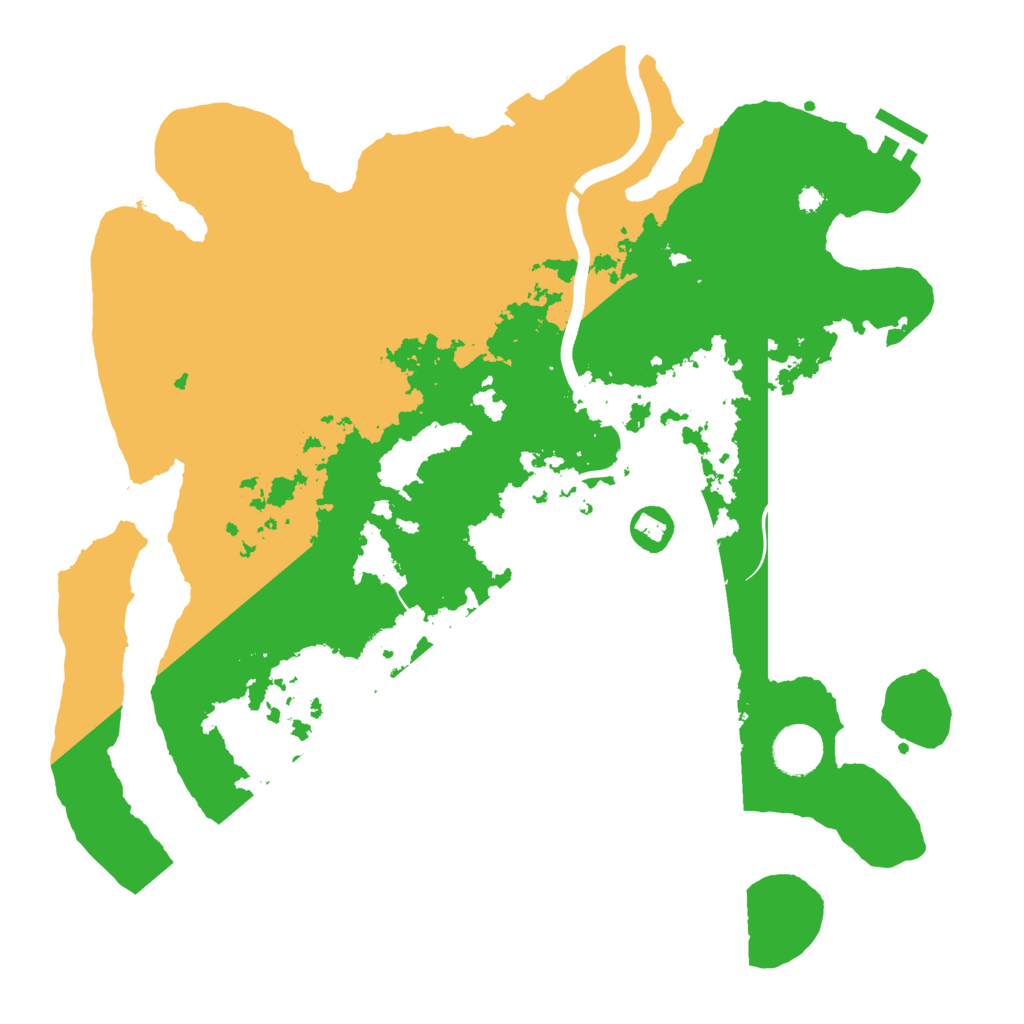 Biome Rust Map: Procedural Map, Size: 3750, Seed: 1930383321