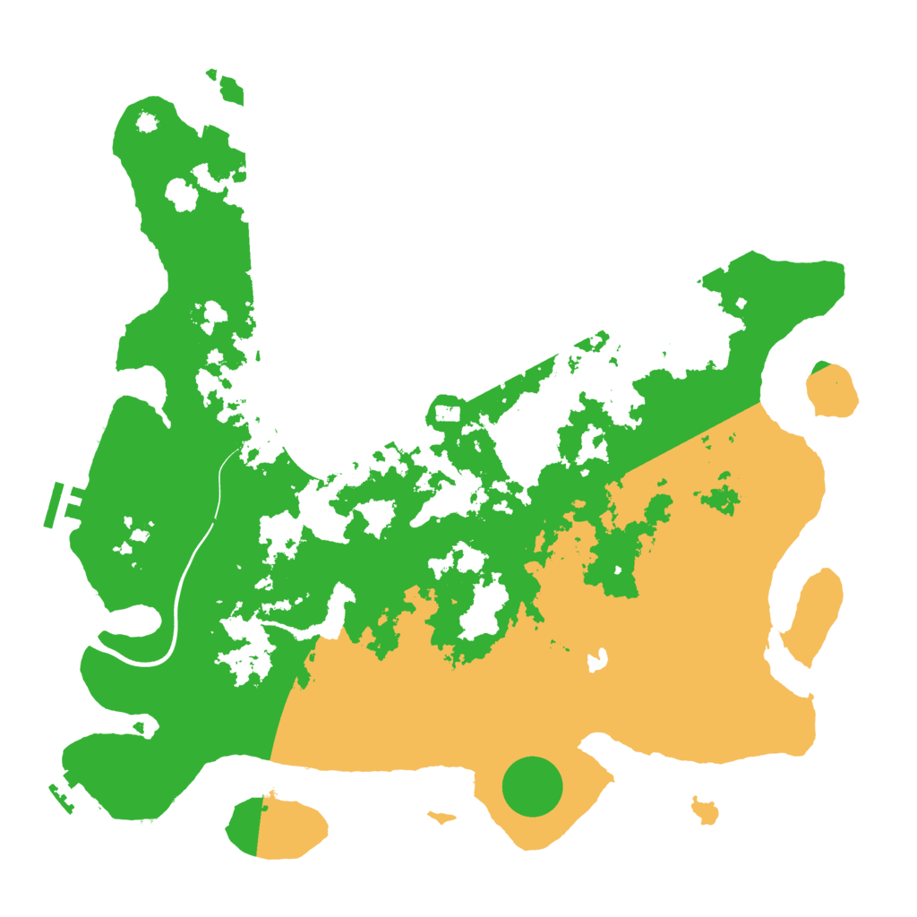 Biome Rust Map: Procedural Map, Size: 4000, Seed: 1490626211