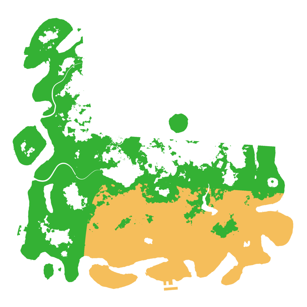 Biome Rust Map: Procedural Map, Size: 4500, Seed: 1356905285