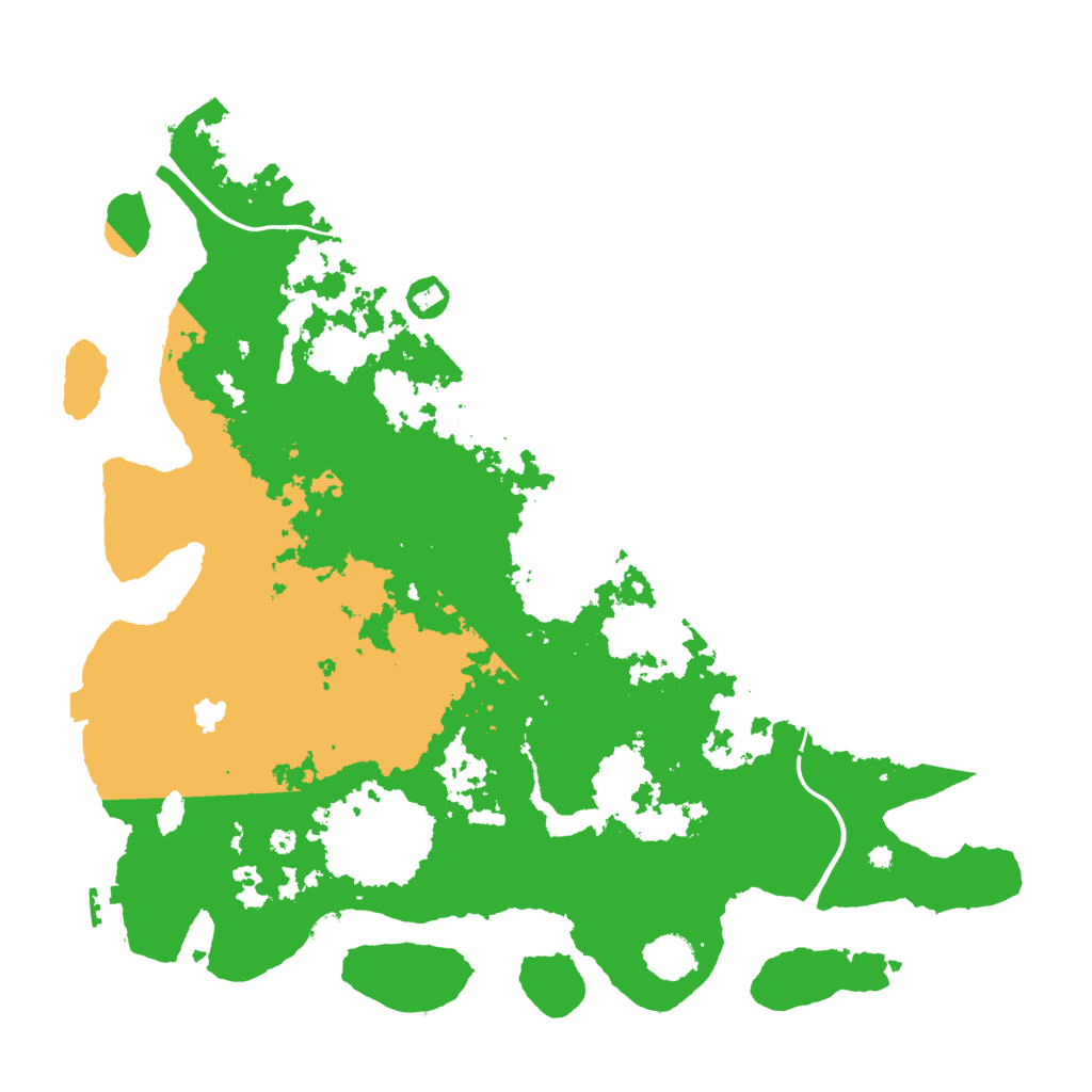 Biome Rust Map: Procedural Map, Size: 4250, Seed: 771452948