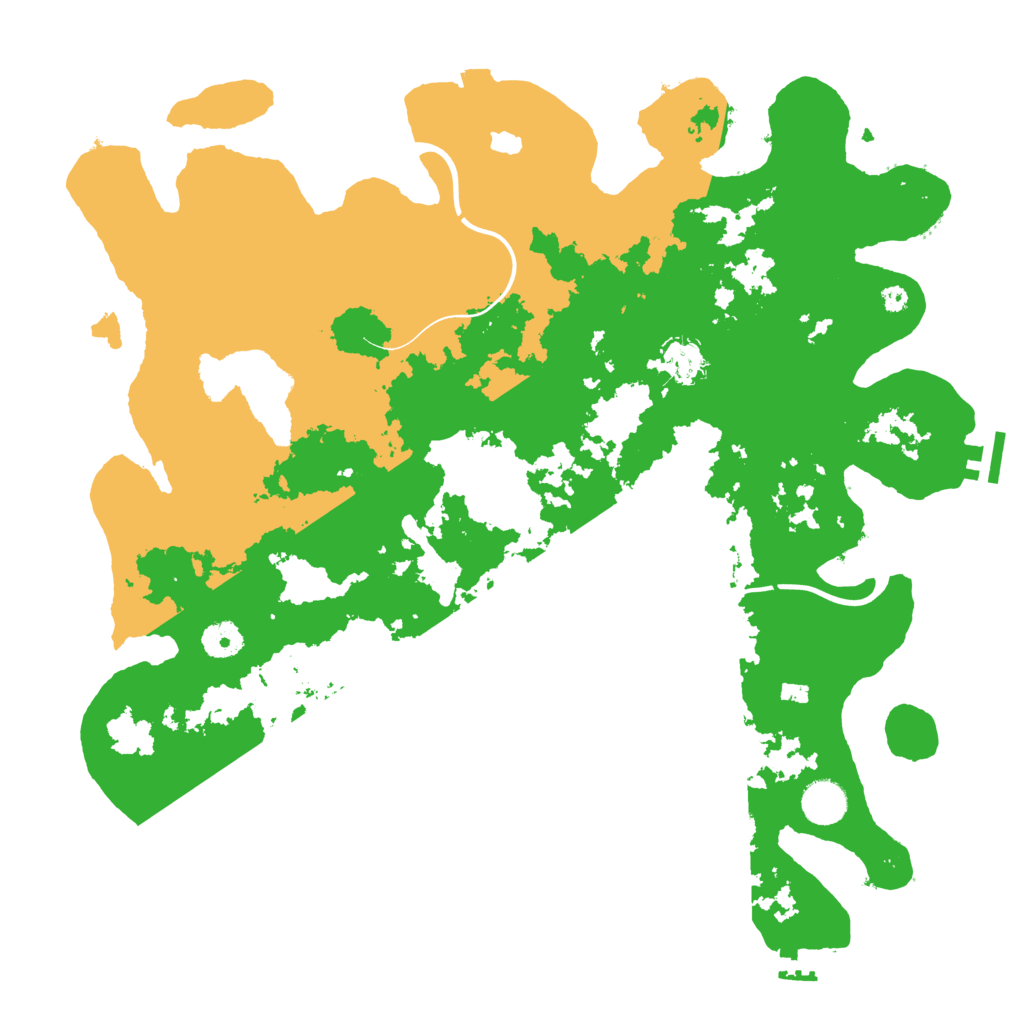 Biome Rust Map: Procedural Map, Size: 4000, Seed: 341090810