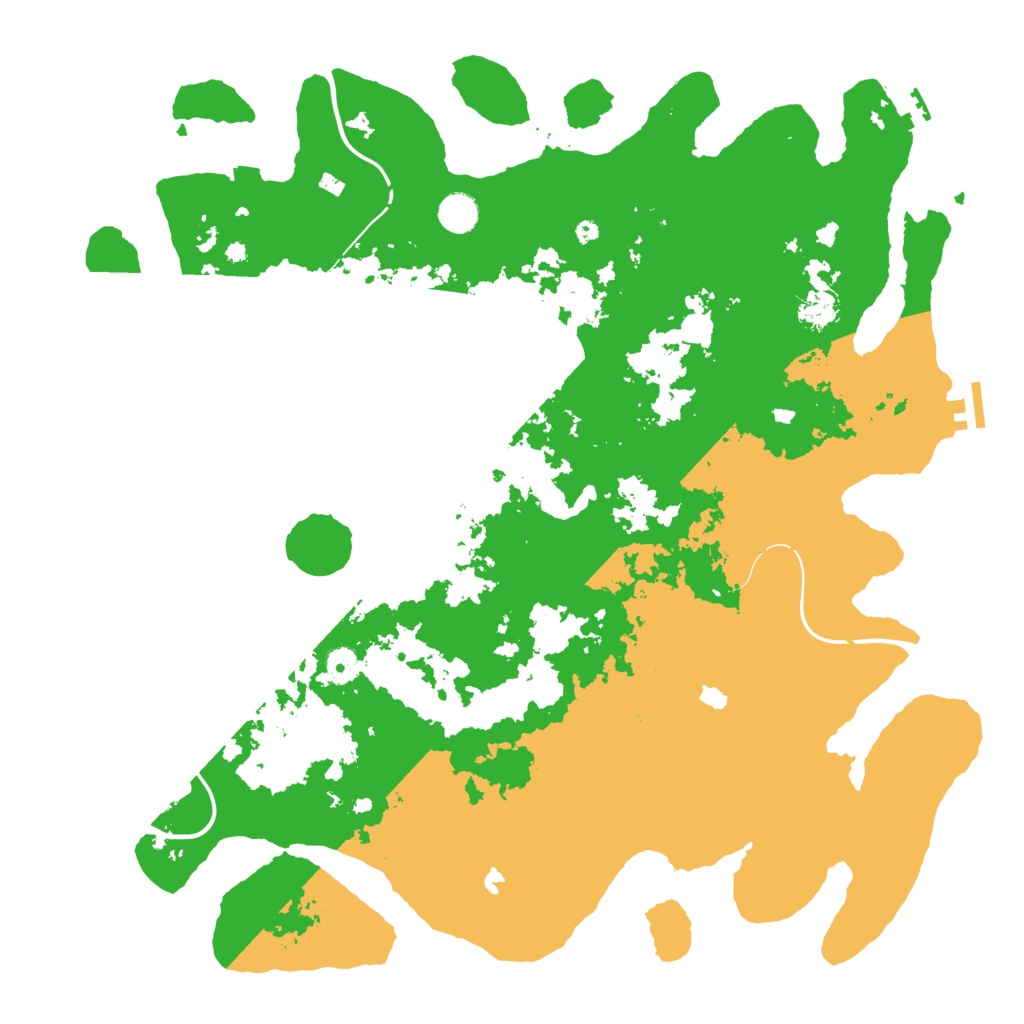 Biome Rust Map: Procedural Map, Size: 4500, Seed: 1901682852