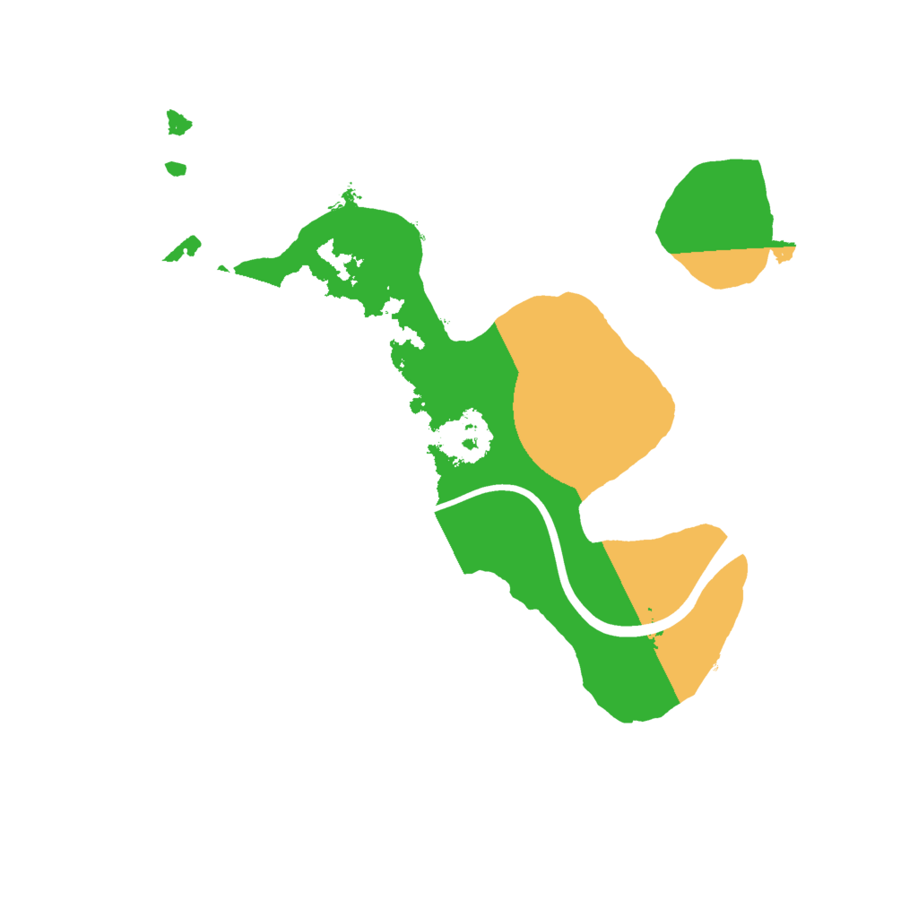 Biome Rust Map: Procedural Map, Size: 1800, Seed: 1540700