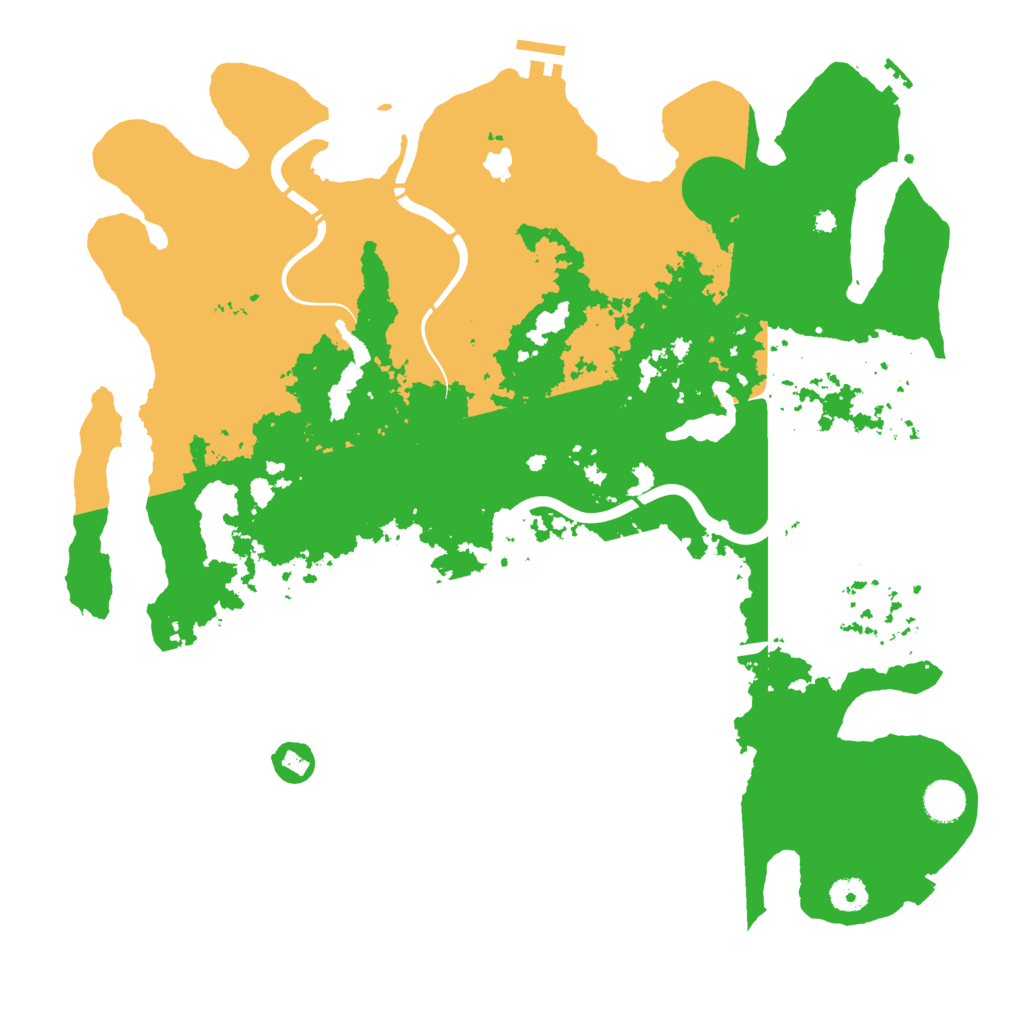 Biome Rust Map: Procedural Map, Size: 4250, Seed: 1691274367