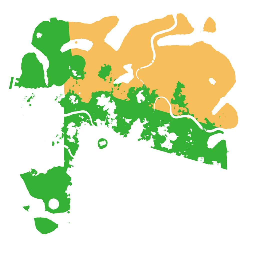 Biome Rust Map: Procedural Map, Size: 4250, Seed: 1402421557