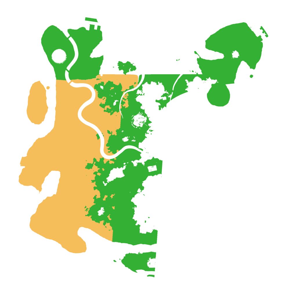 Biome Rust Map: Procedural Map, Size: 3650, Seed: 85988012