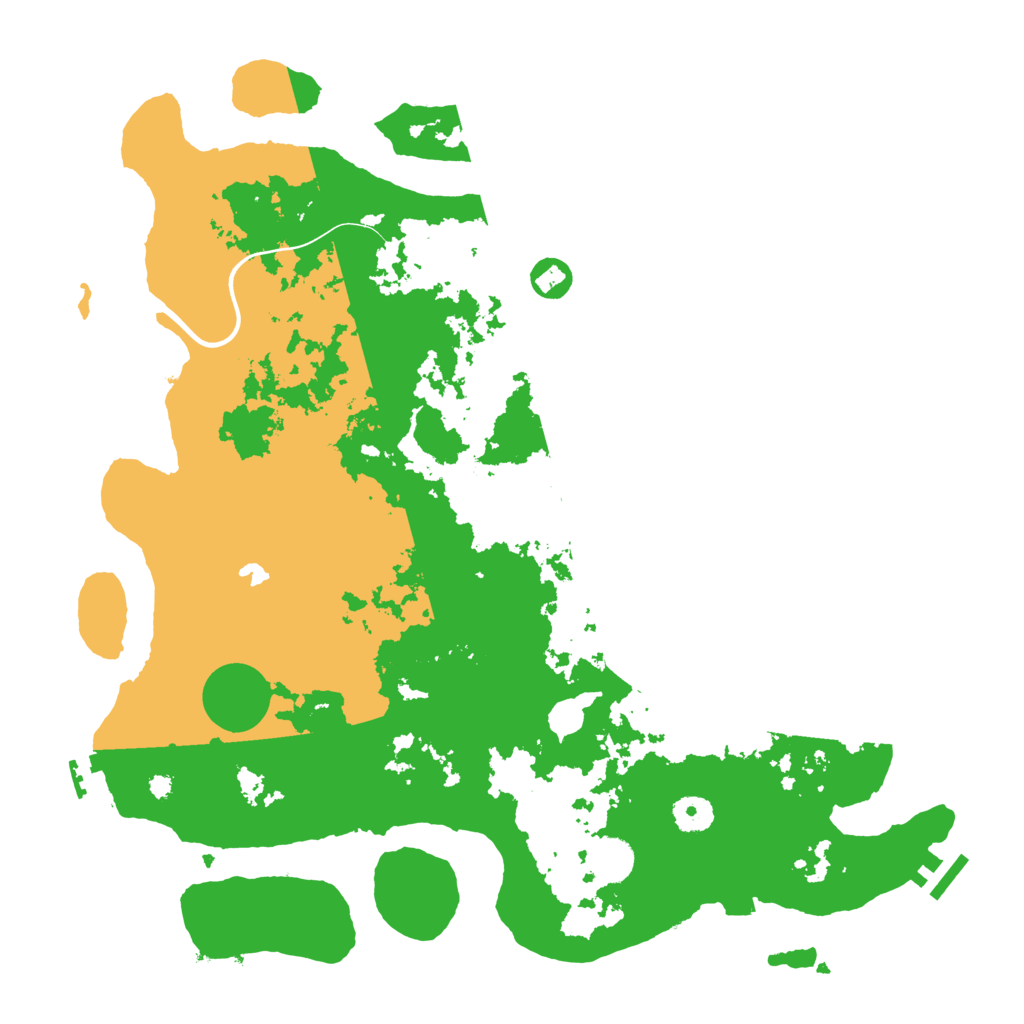 Biome Rust Map: Procedural Map, Size: 4000, Seed: 221467796