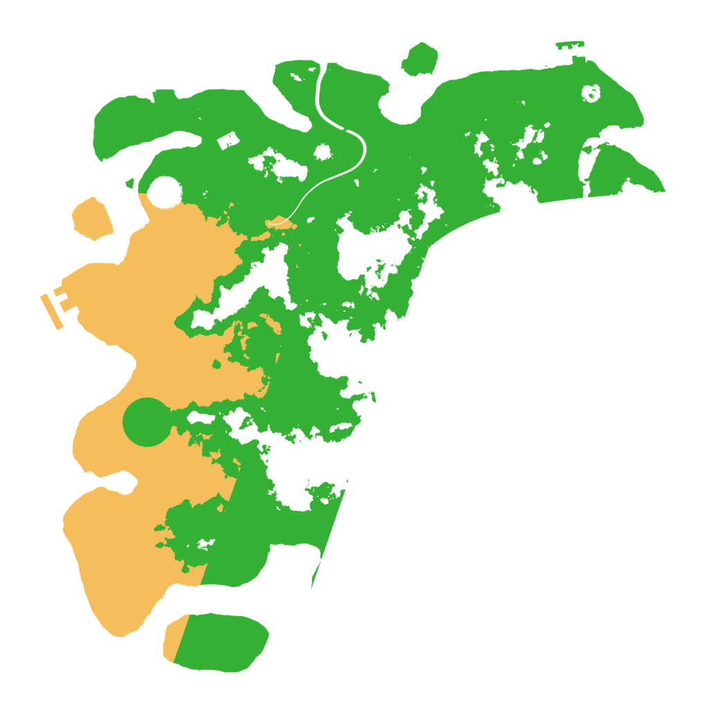 Biome Rust Map: Procedural Map, Size: 3800, Seed: 1790348331