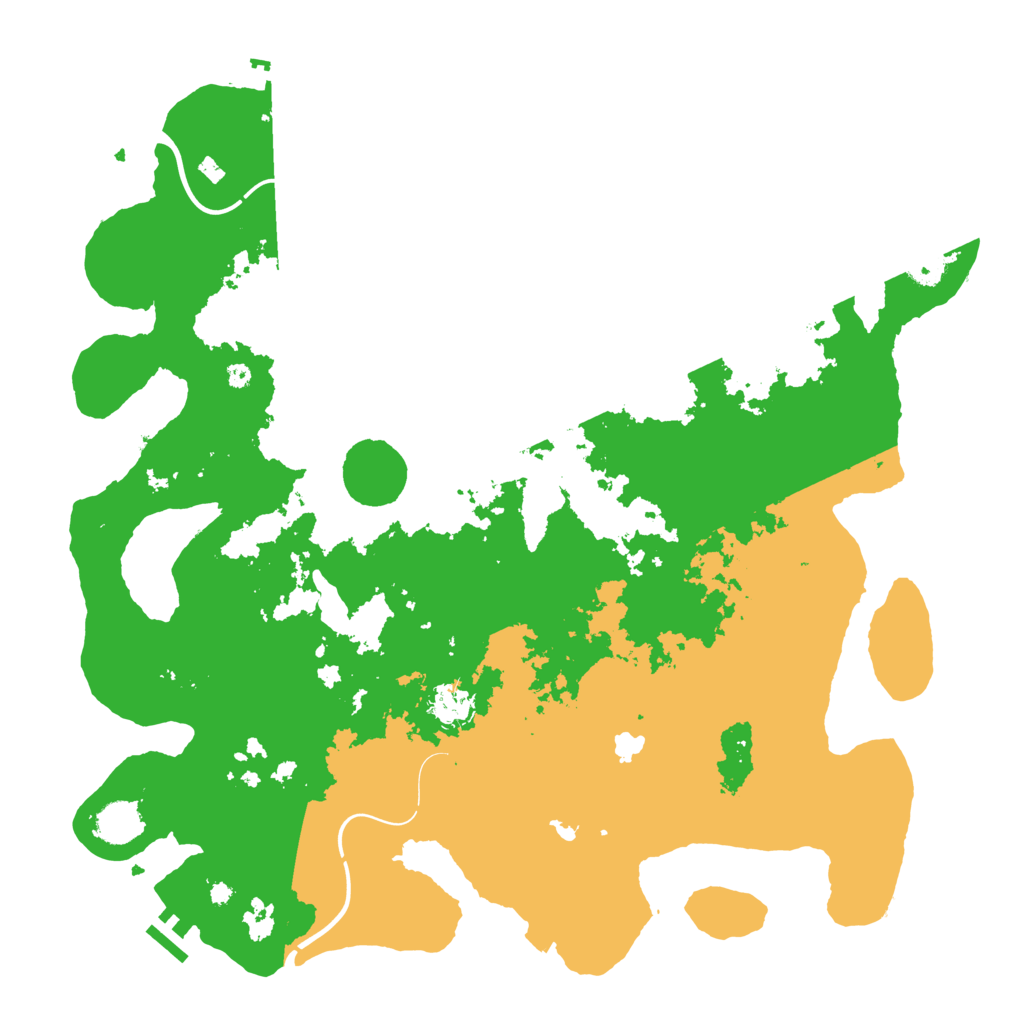 Biome Rust Map: Procedural Map, Size: 4250, Seed: 441133887