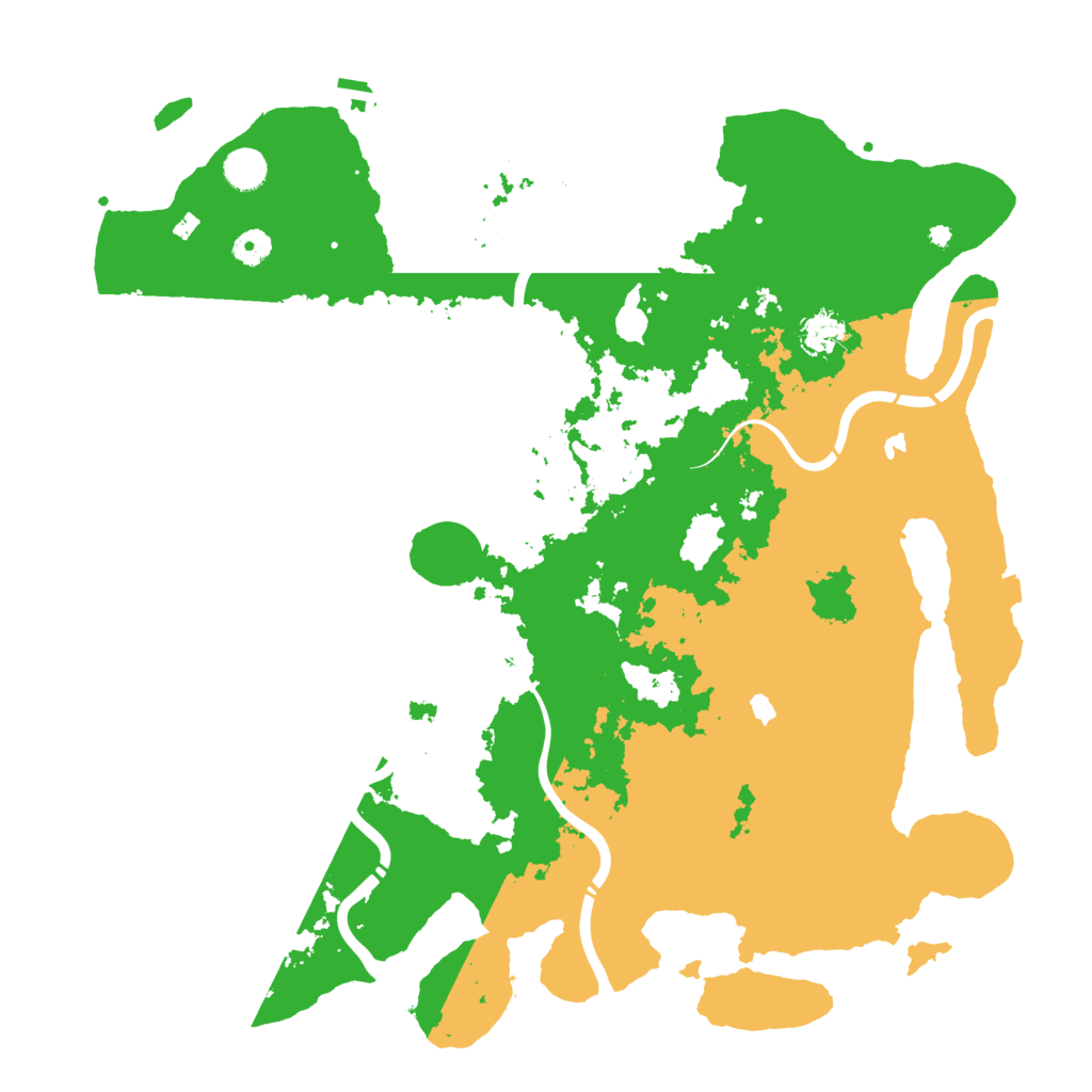 Biome Rust Map: Procedural Map, Size: 4500, Seed: 36062902