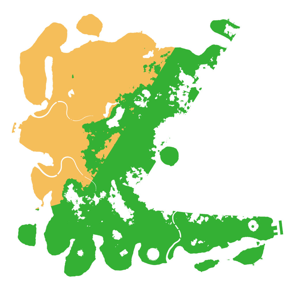 Biome Rust Map: Procedural Map, Size: 4250, Seed: 850658139