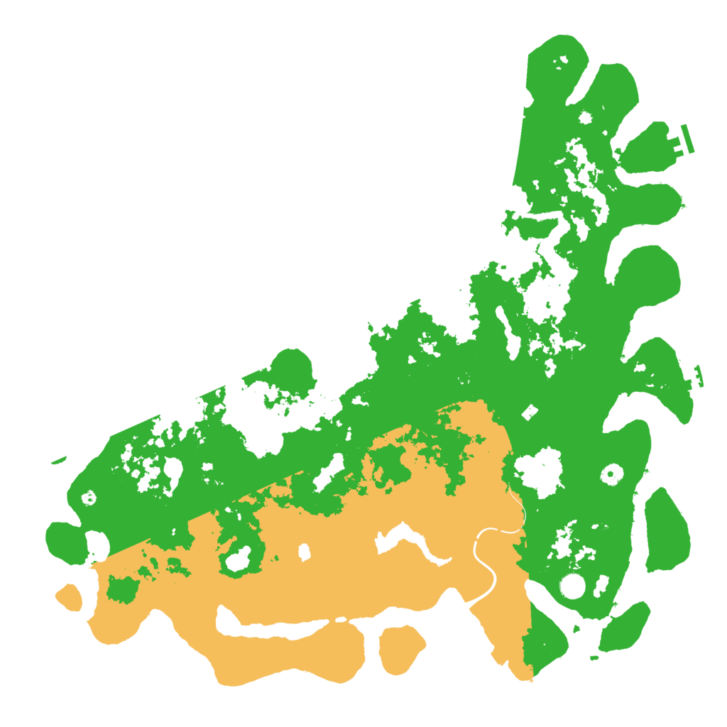 Biome Rust Map: Procedural Map, Size: 5000, Seed: 1072221872