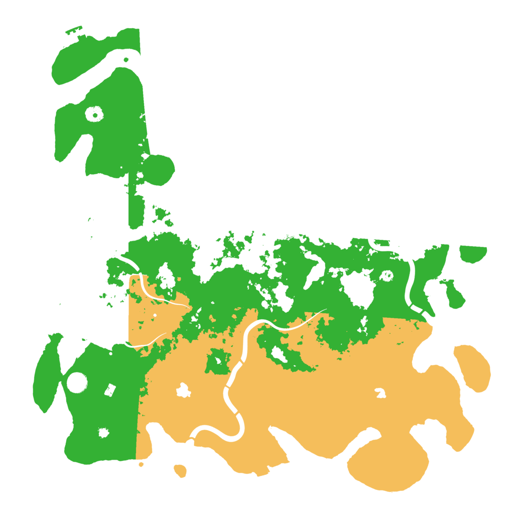 Biome Rust Map: Procedural Map, Size: 4500, Seed: 17364496
