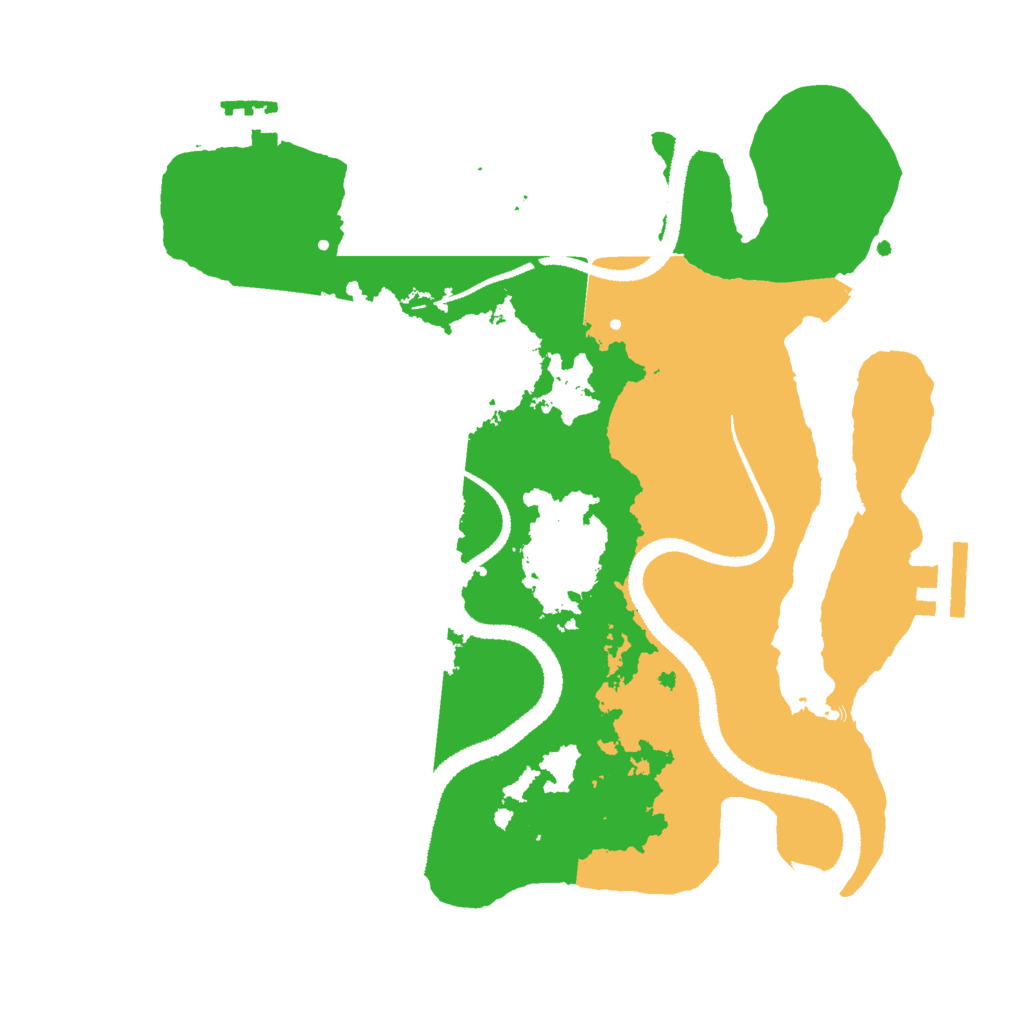 Biome Rust Map: Procedural Map, Size: 2750, Seed: 1304916978