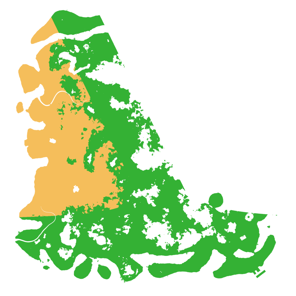 Biome Rust Map: Procedural Map, Size: 5500, Seed: 19880316