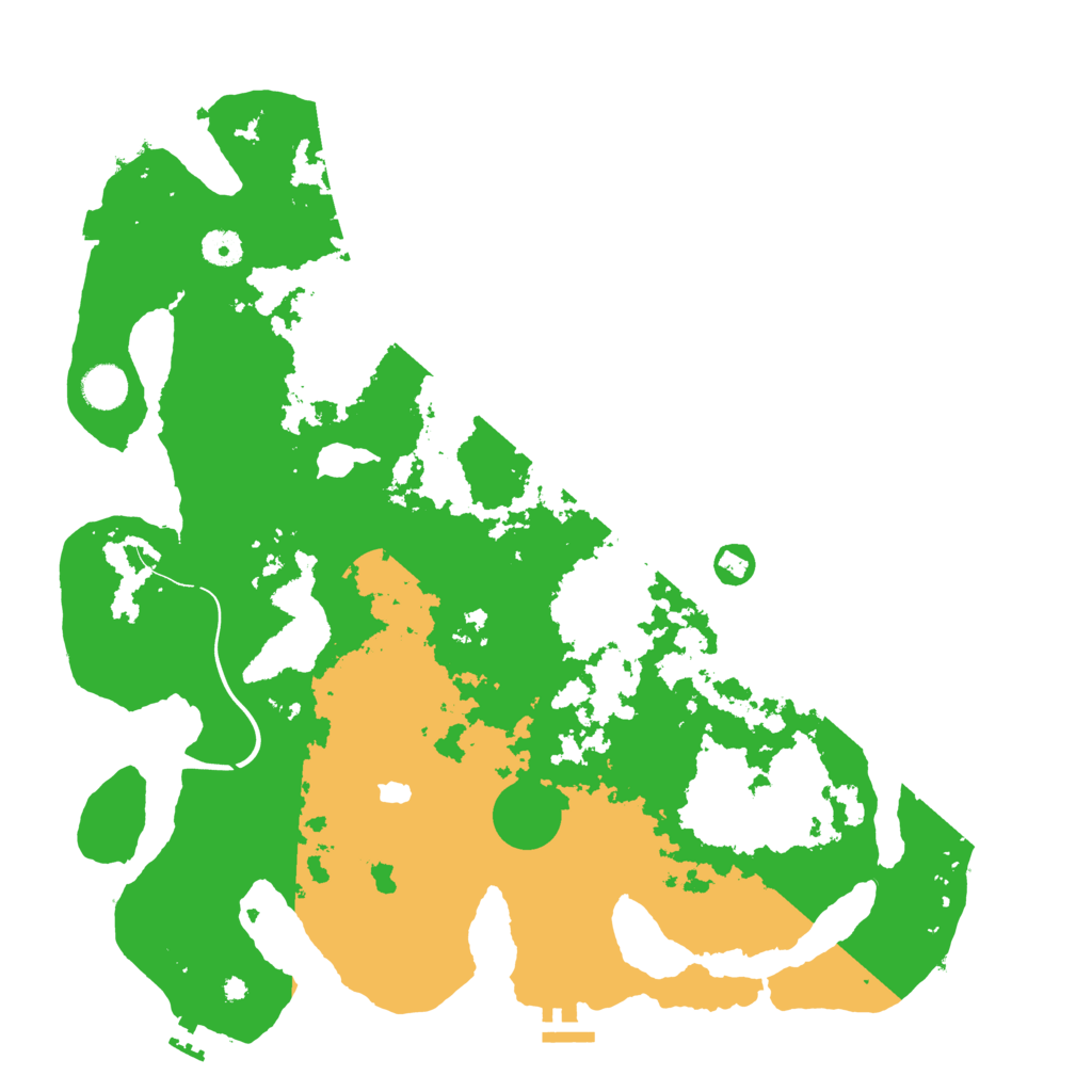 Biome Rust Map: Procedural Map, Size: 4200, Seed: 591916998