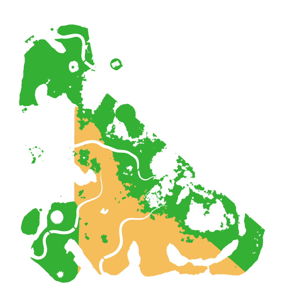 Biome Rust Map: Procedural Map, Size: 4200, Seed: 591916998