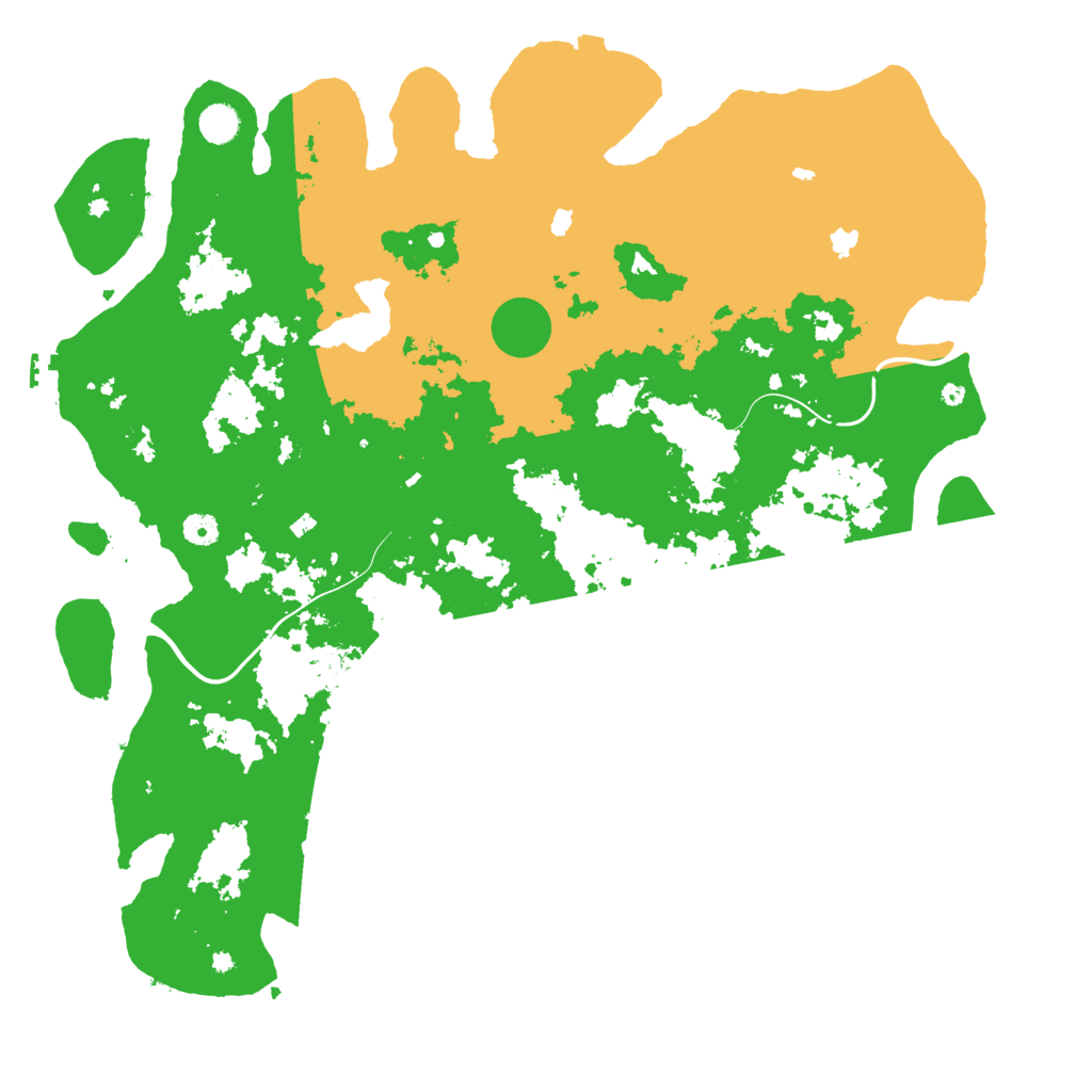 Biome Rust Map: Procedural Map, Size: 4800, Seed: 1618638216