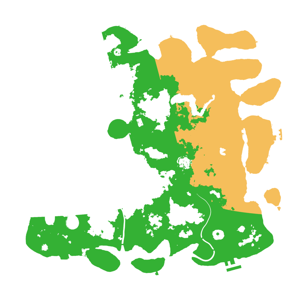 Biome Rust Map: Procedural Map, Size: 4000, Seed: 1887963933