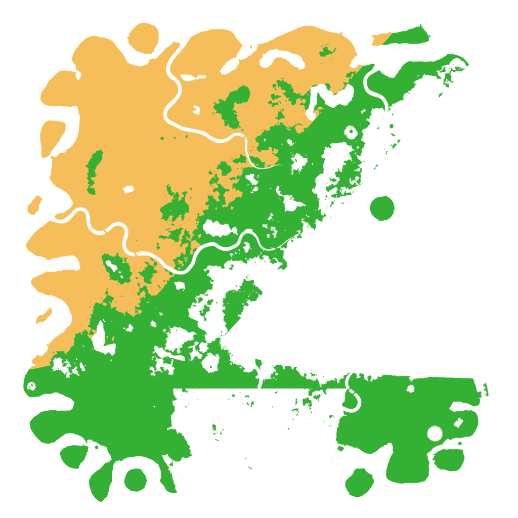 Biome Rust Map: Procedural Map, Size: 6000, Seed: 1014290088