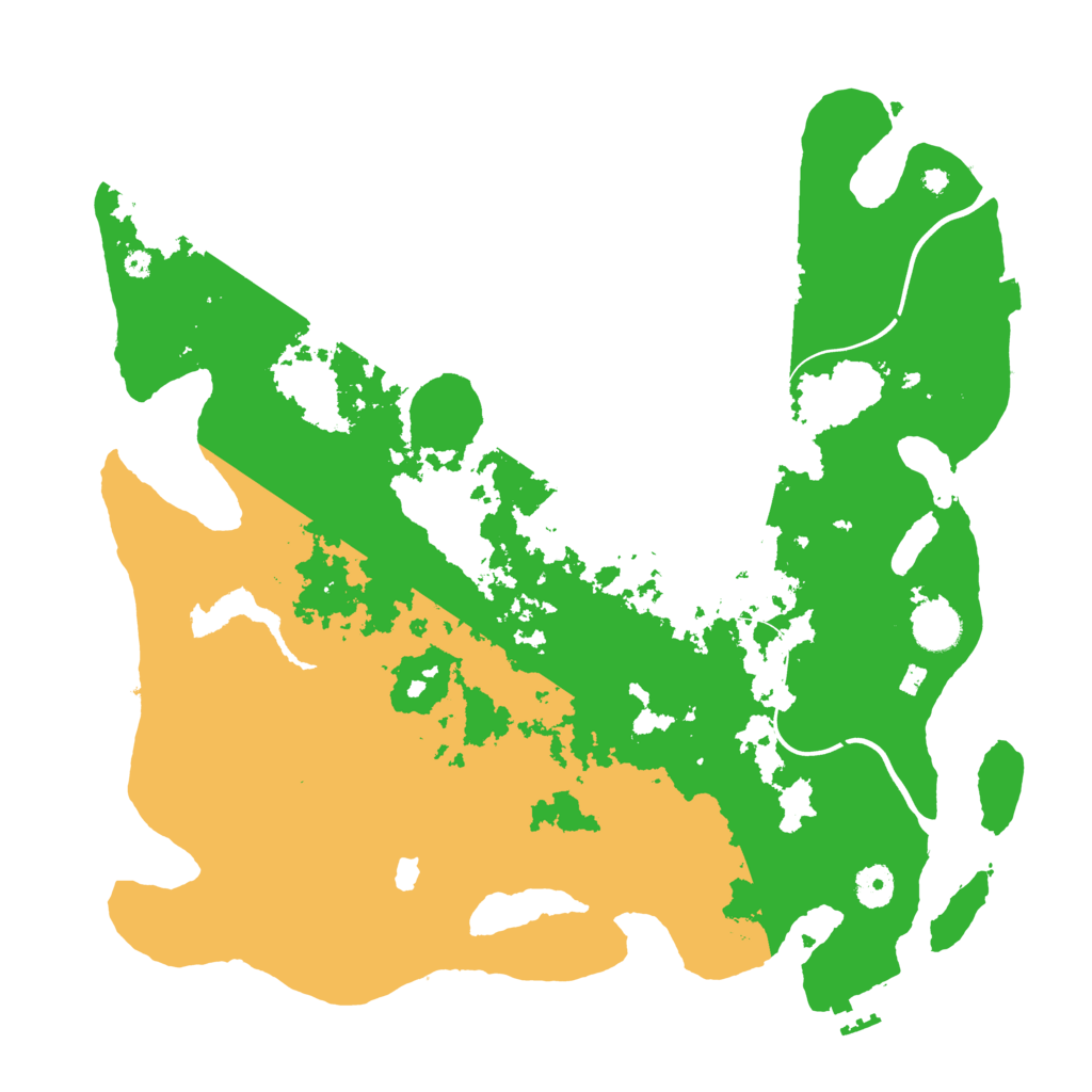 Biome Rust Map: Procedural Map, Size: 4000, Seed: 1029805609