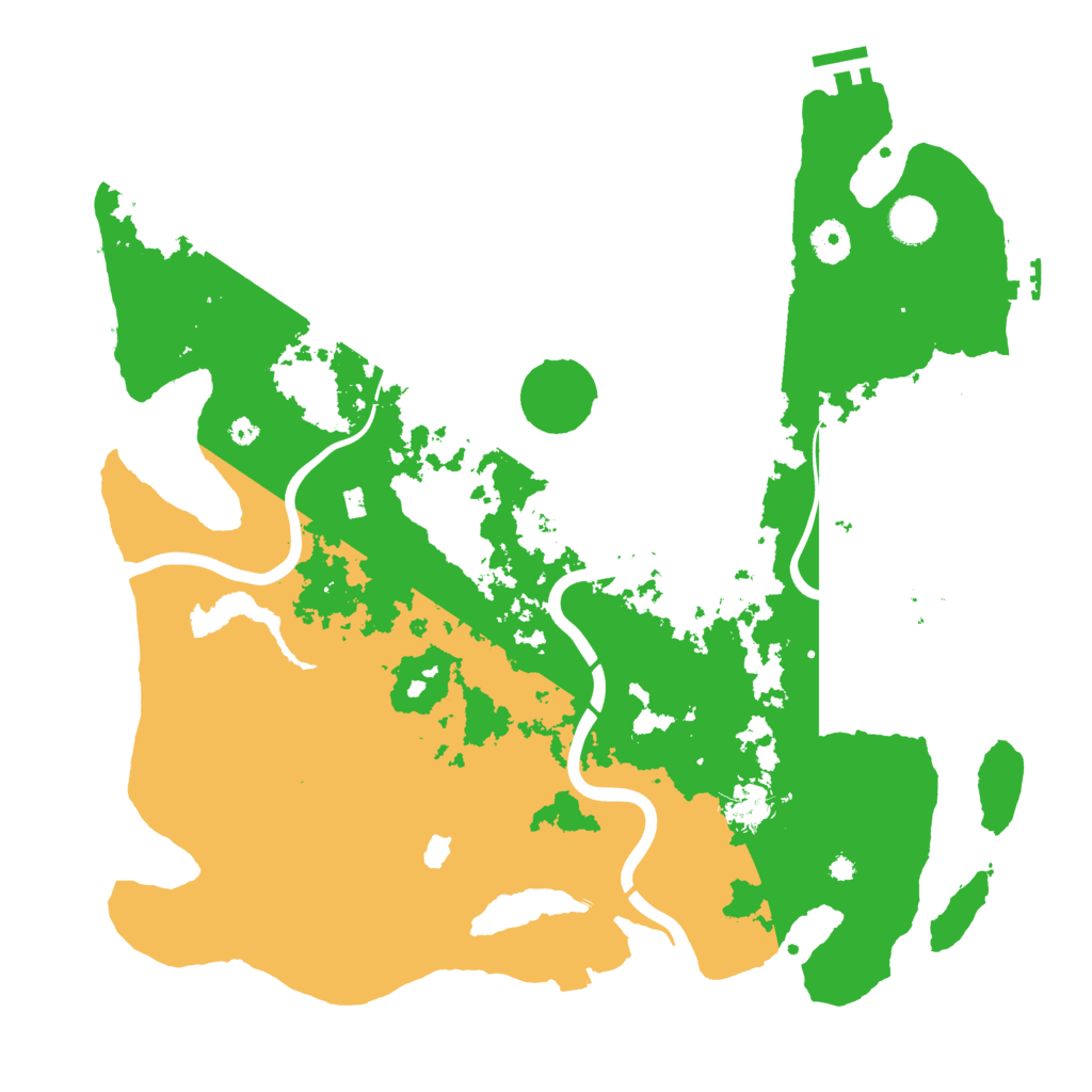 Biome Rust Map: Procedural Map, Size: 4000, Seed: 1029805609