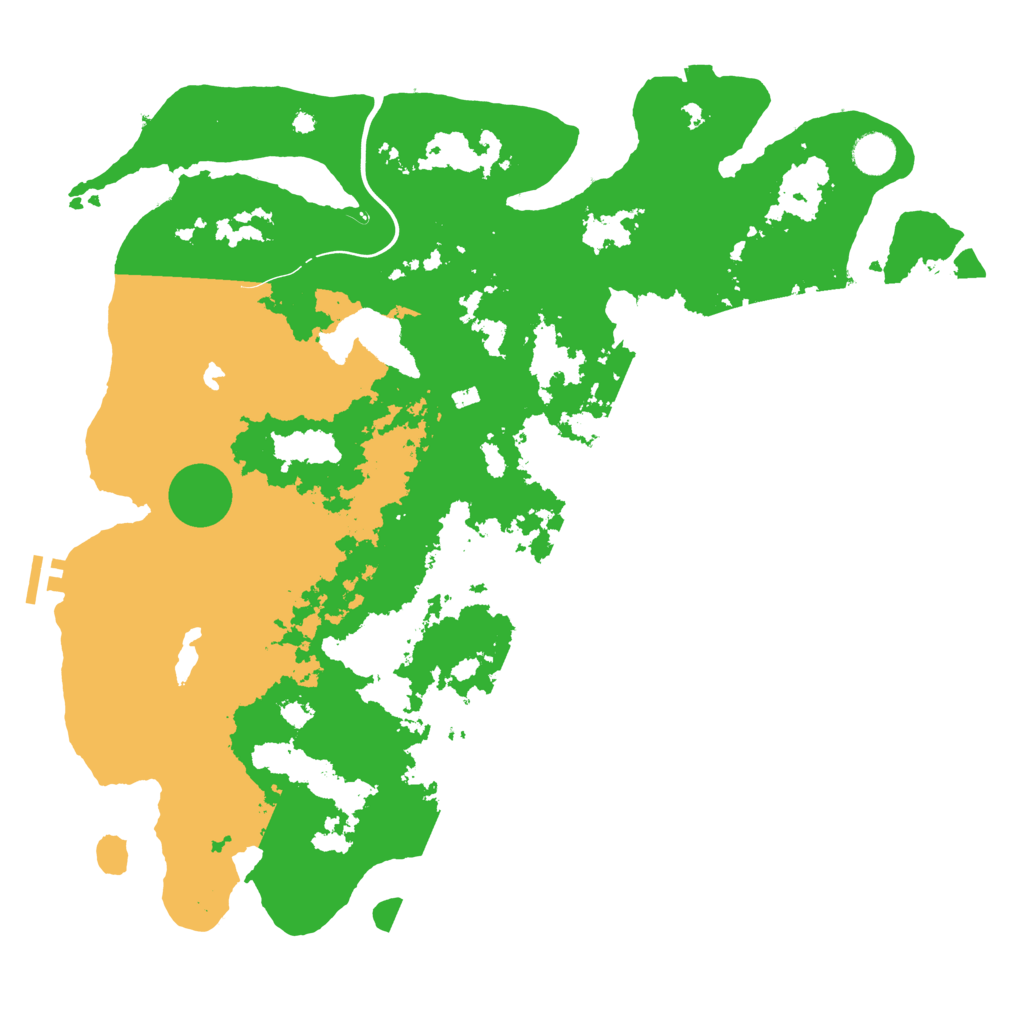 Biome Rust Map: Procedural Map, Size: 4250, Seed: 152572691