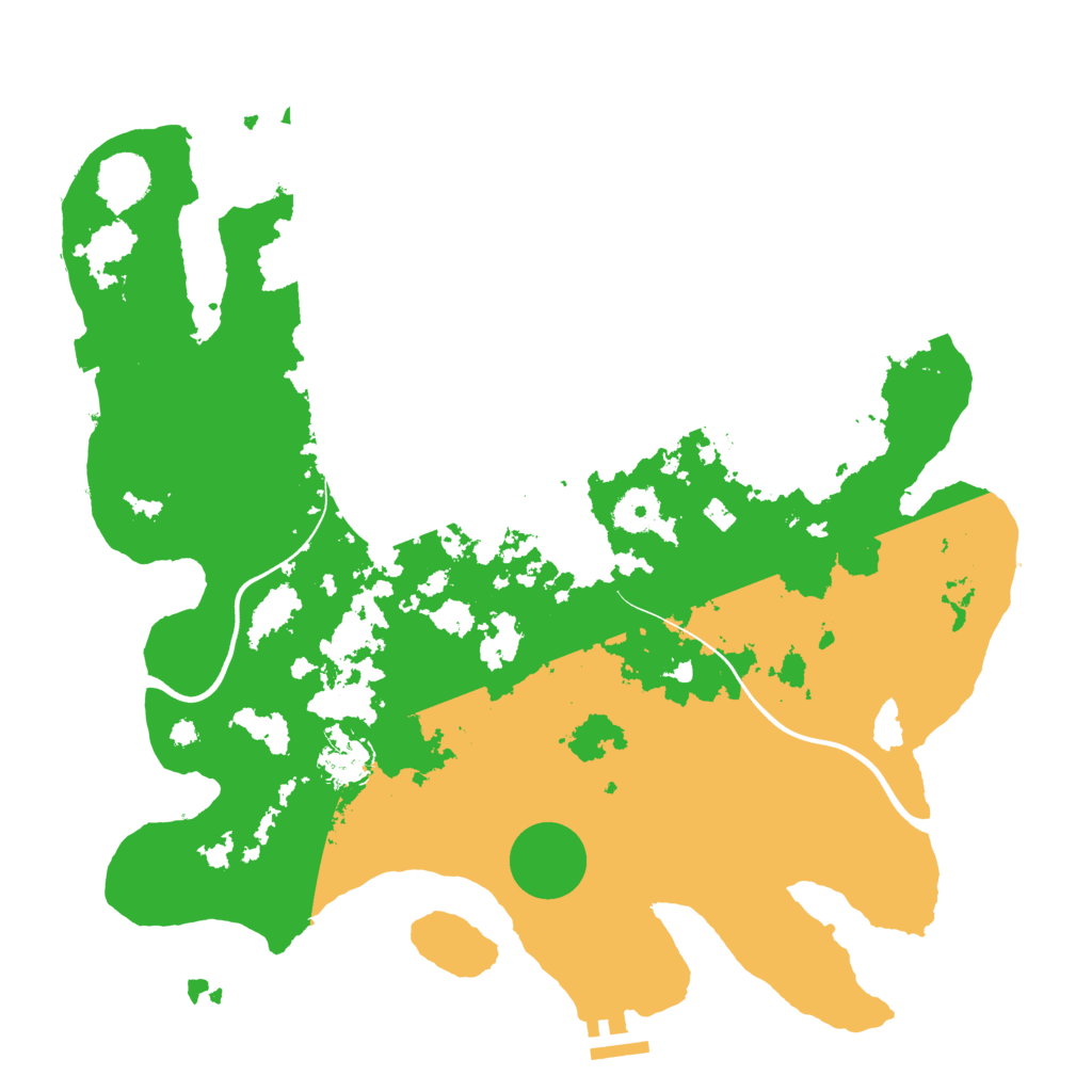 Biome Rust Map: Procedural Map, Size: 3750, Seed: 112024