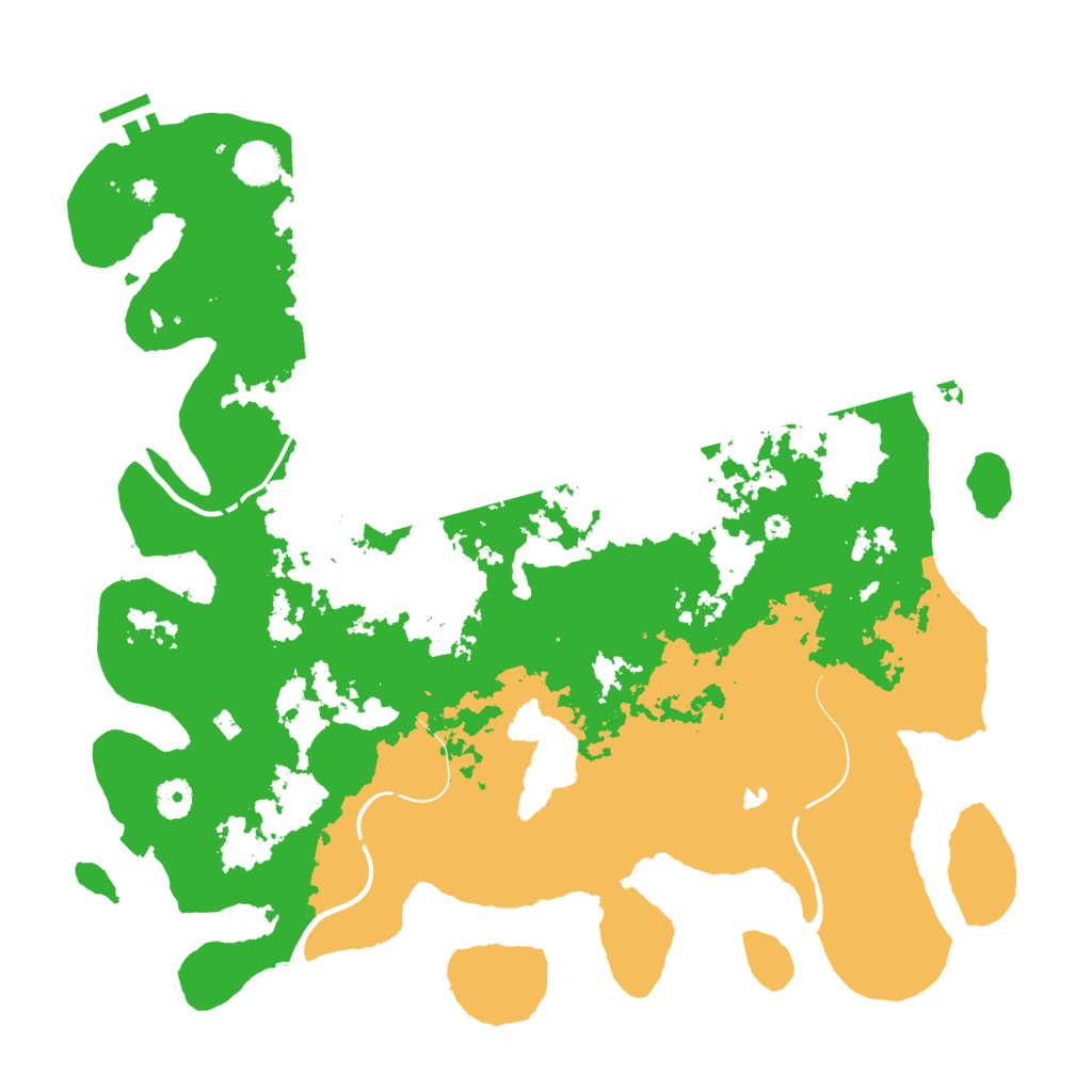 Biome Rust Map: Procedural Map, Size: 4250, Seed: 612484380