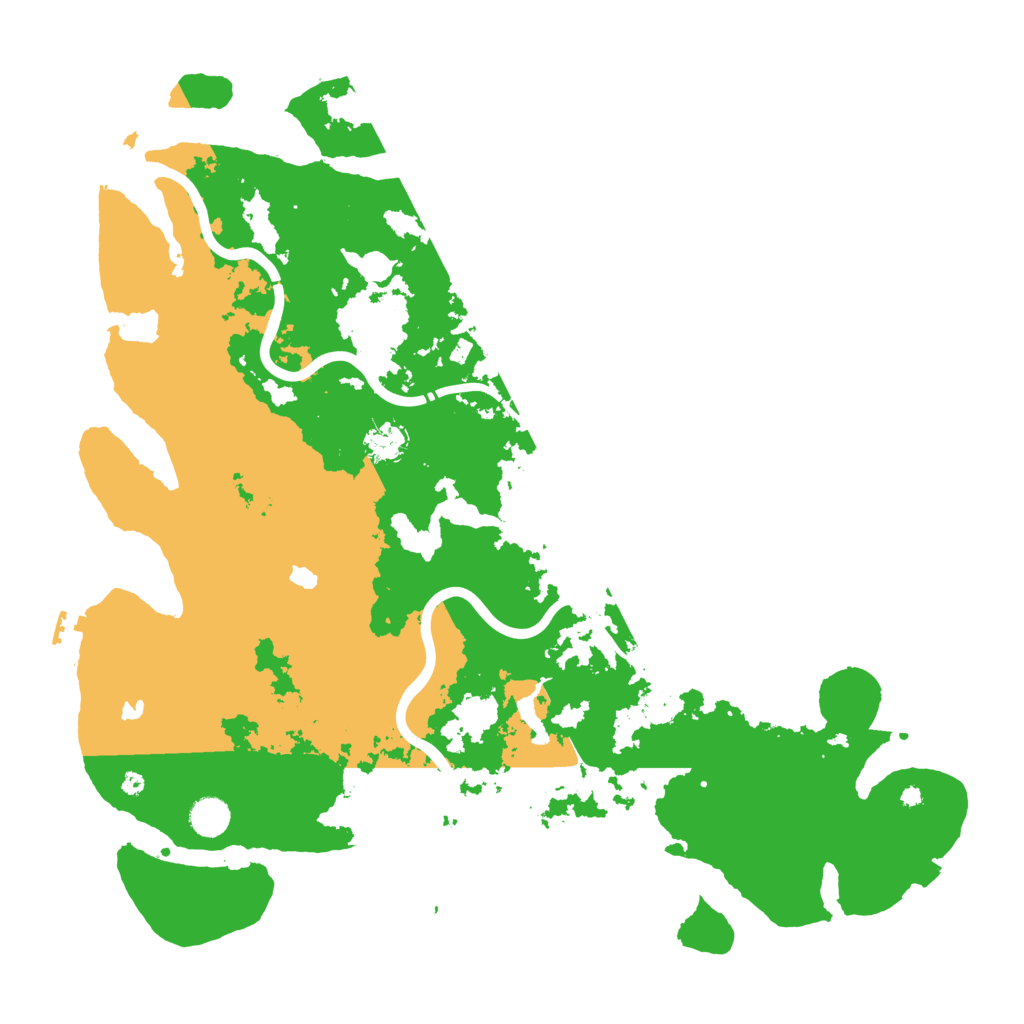 Biome Rust Map: Procedural Map, Size: 4500, Seed: 431762715
