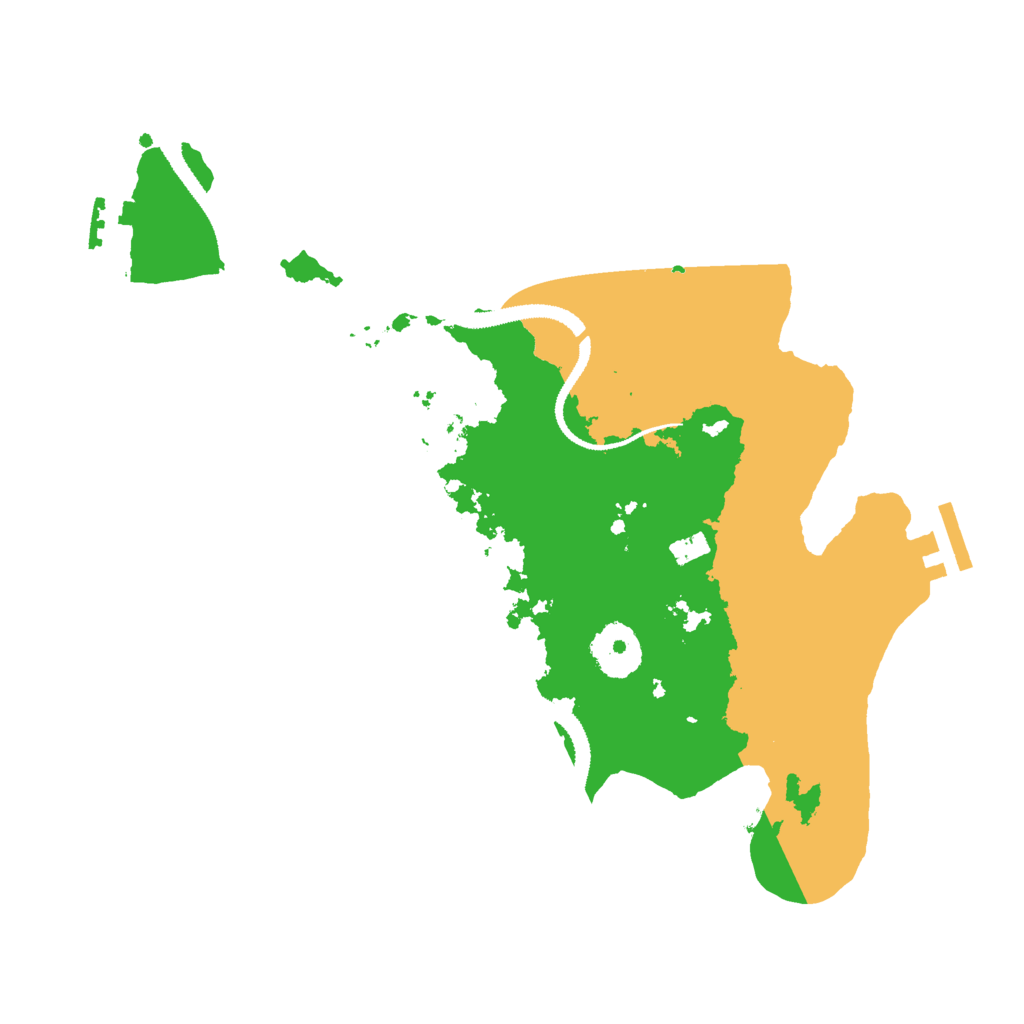 Biome Rust Map: Procedural Map, Size: 3000, Seed: 690017