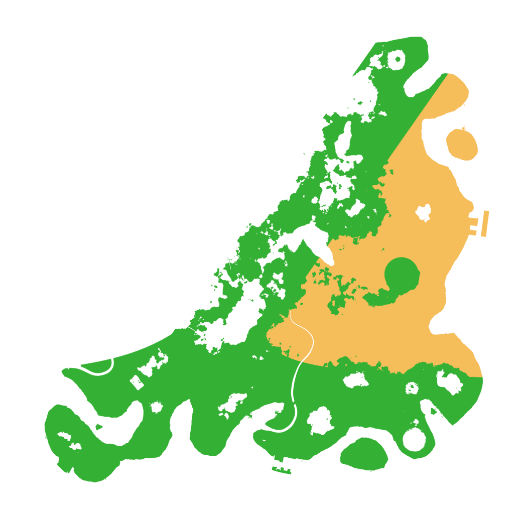 Biome Rust Map: Procedural Map, Size: 4000, Seed: 1286601667