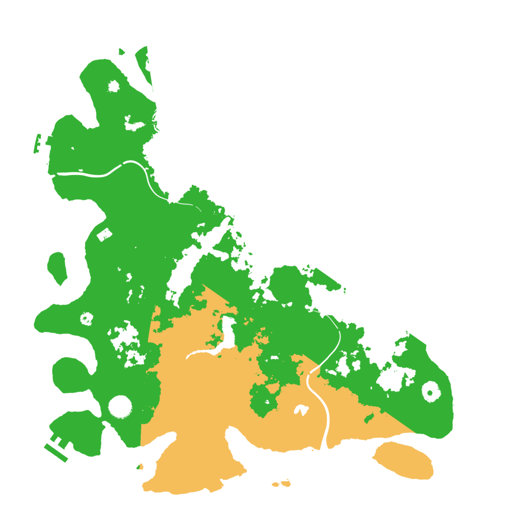 Biome Rust Map: Procedural Map, Size: 4000, Seed: 1740722223