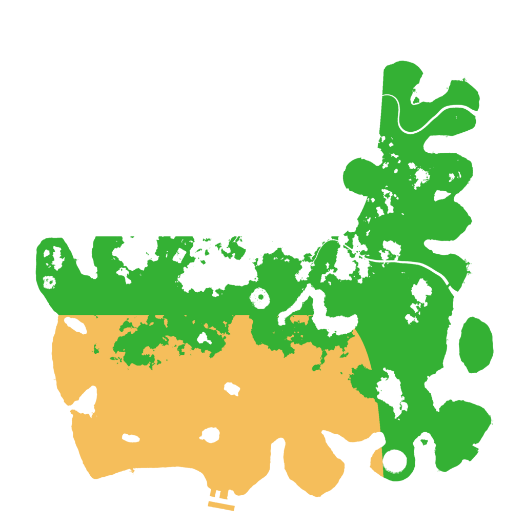 Biome Rust Map: Procedural Map, Size: 4000, Seed: 274032208