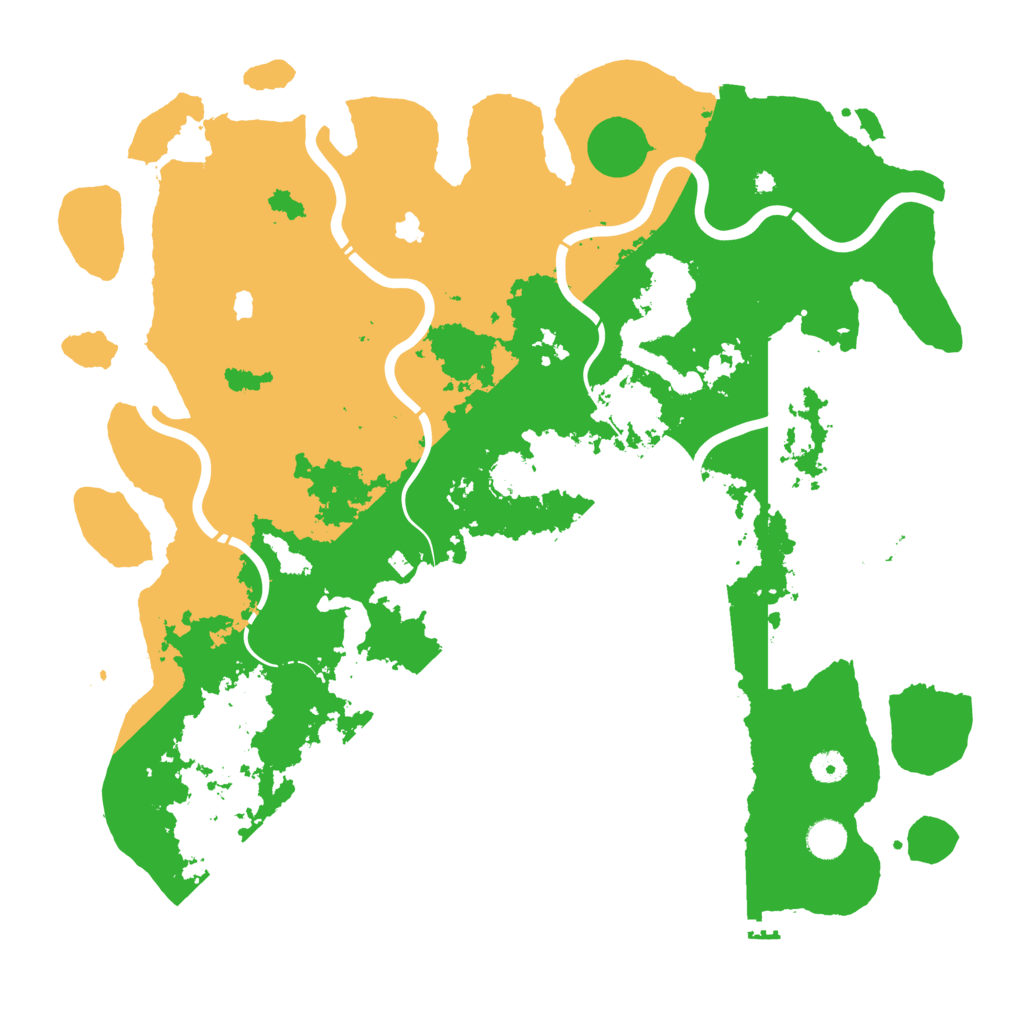 Biome Rust Map: Procedural Map, Size: 4500, Seed: 1720317530