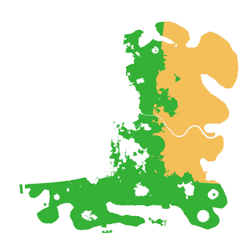 Biome Rust Map: Procedural Map, Size: 3700, Seed: 1843556026