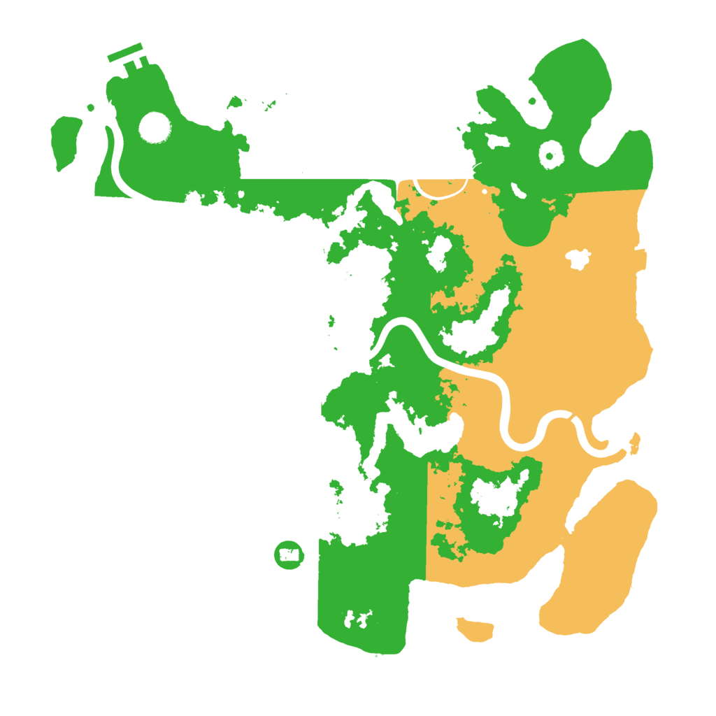 Biome Rust Map: Procedural Map, Size: 4000, Seed: 949496800