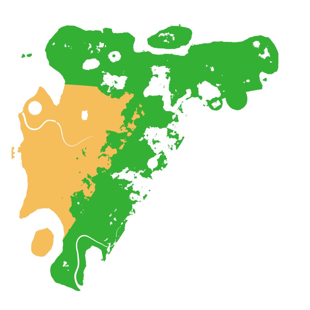 Biome Rust Map: Procedural Map, Size: 4000, Seed: 381903141