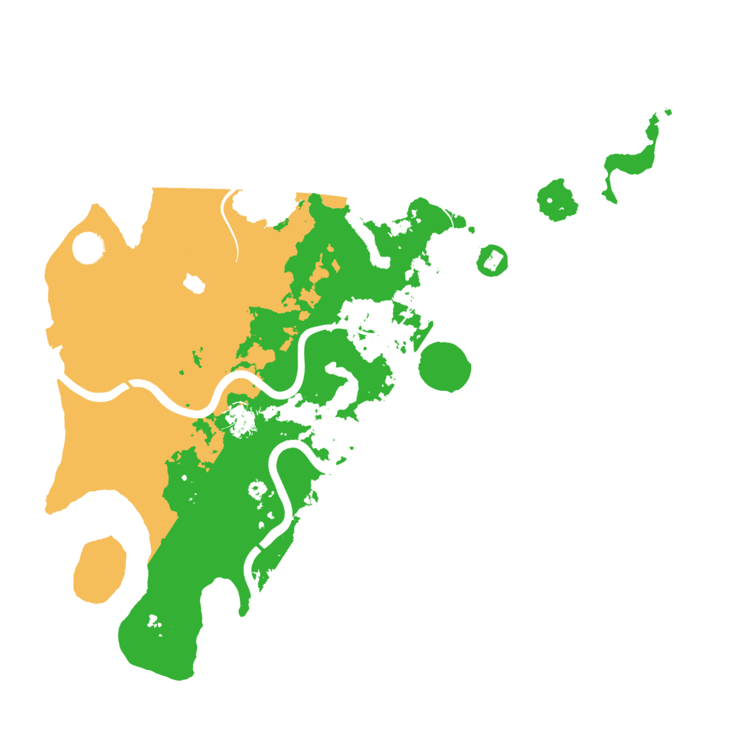 Biome Rust Map: Procedural Map, Size: 4000, Seed: 381903141