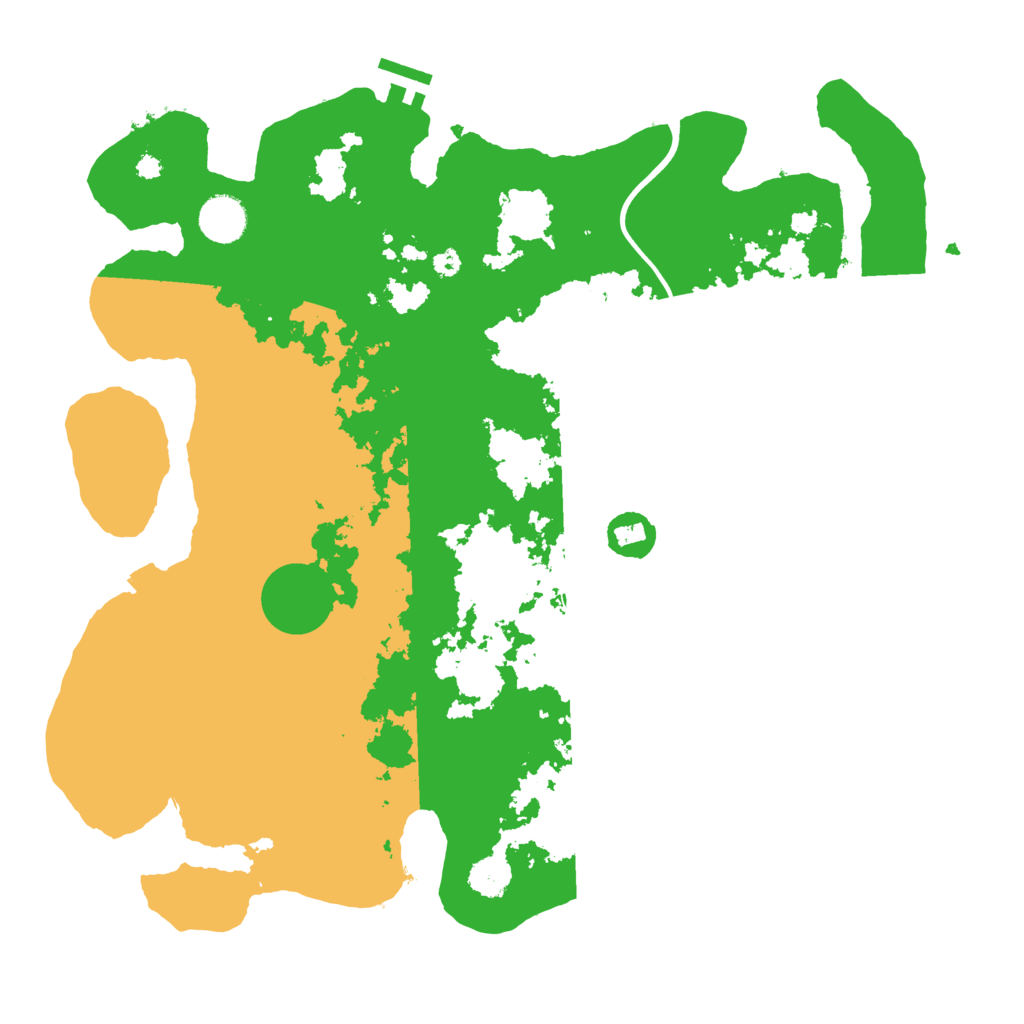 Biome Rust Map: Procedural Map, Size: 3800, Seed: 281518428