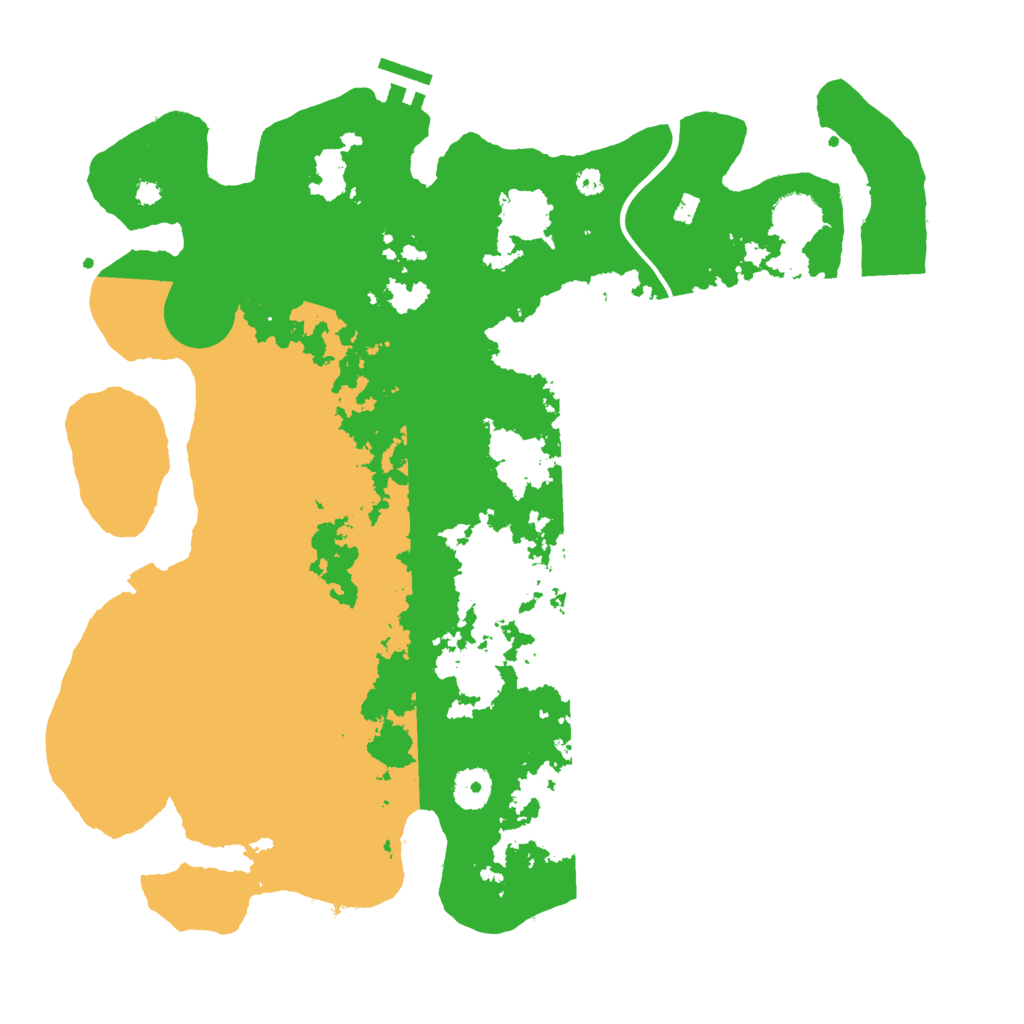 Biome Rust Map: Procedural Map, Size: 3800, Seed: 281518428