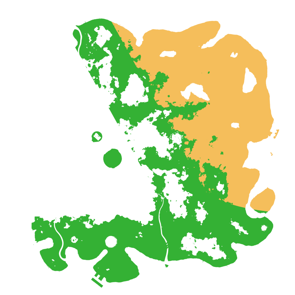 Biome Rust Map: Procedural Map, Size: 4500, Seed: 1715909647