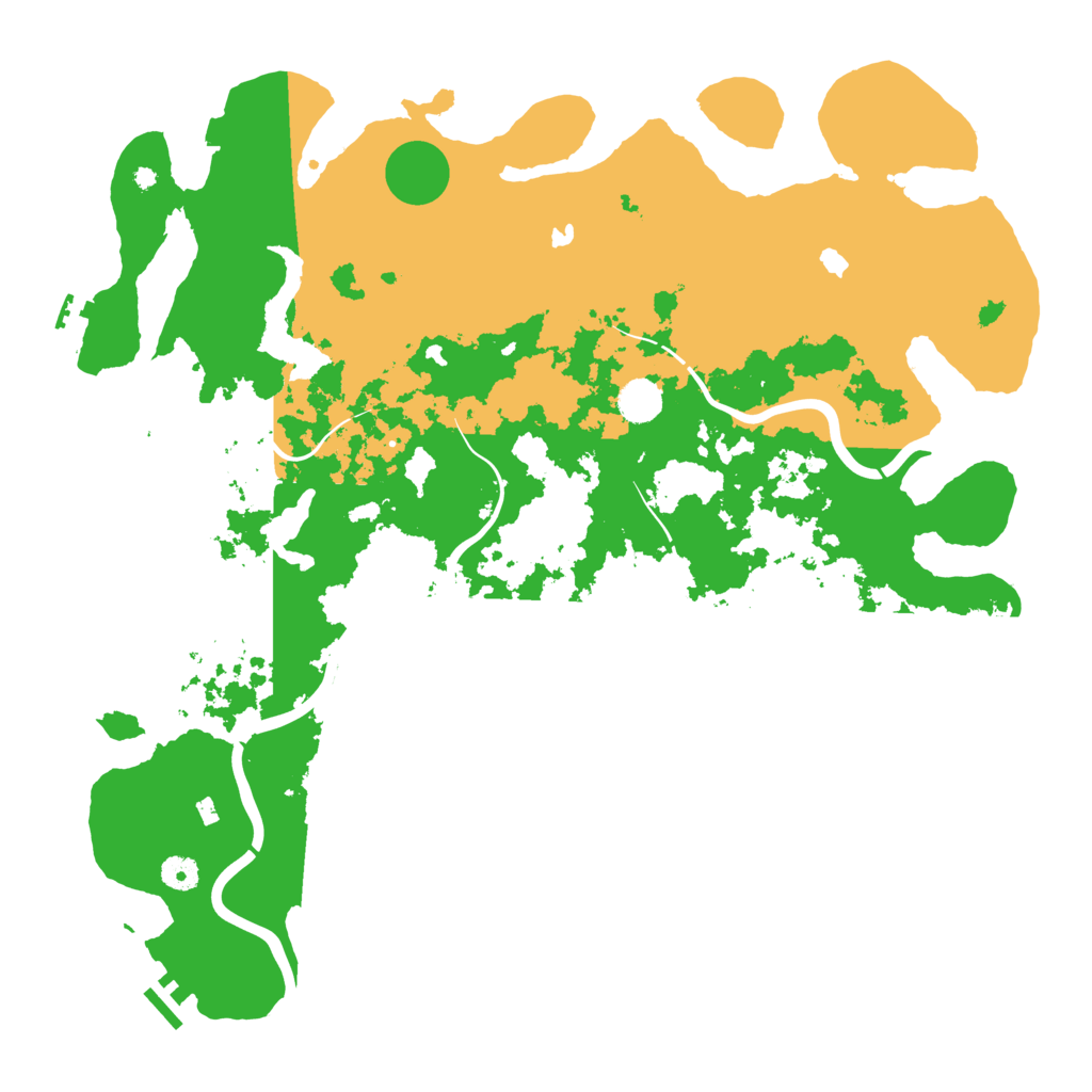 Biome Rust Map: Procedural Map, Size: 4500, Seed: 1197245123
