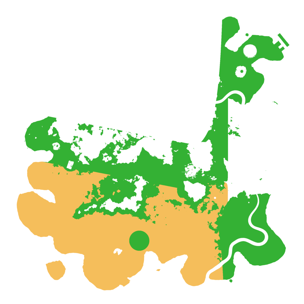 Biome Rust Map: Procedural Map, Size: 4000, Seed: 182971460