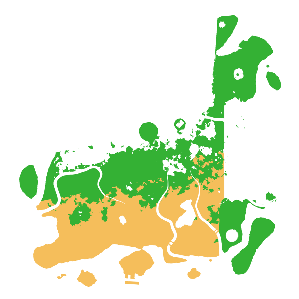 Biome Rust Map: Procedural Map, Size: 4250, Seed: 591980536