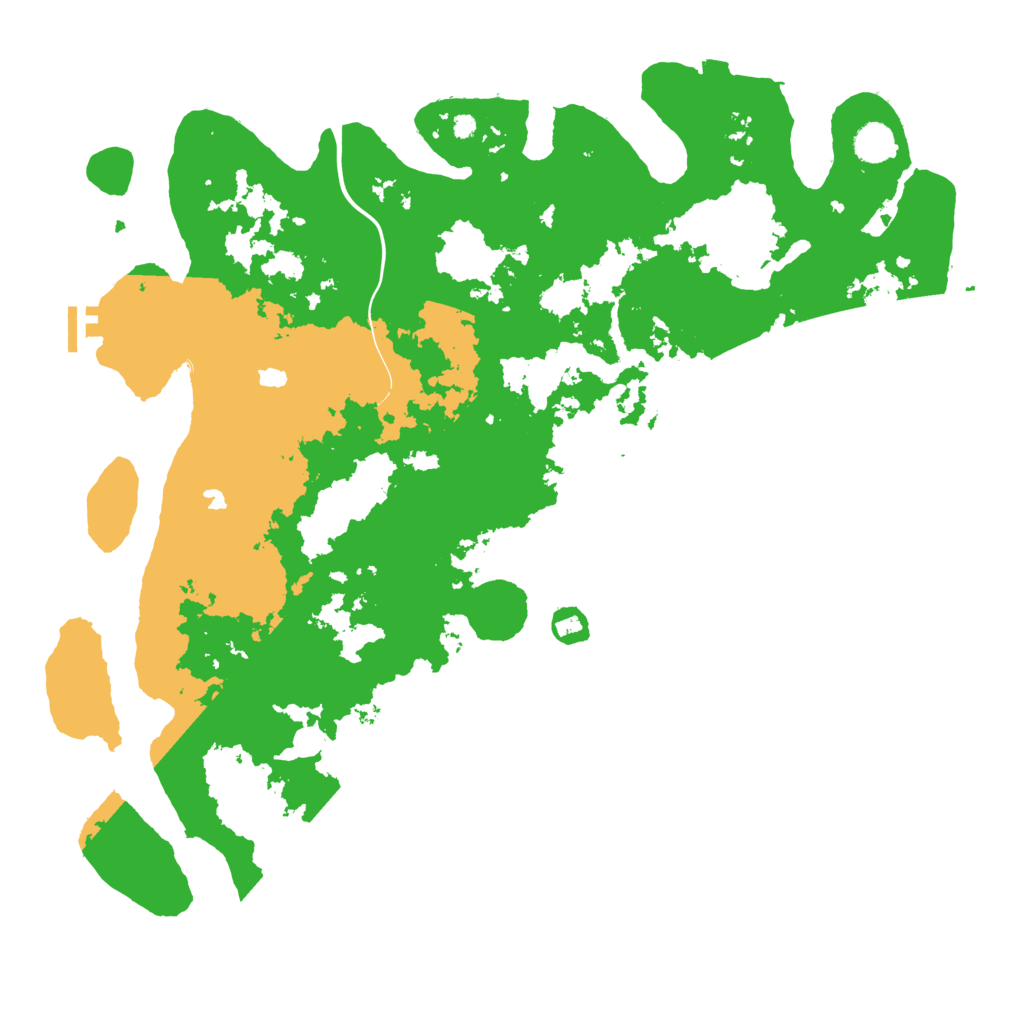 Biome Rust Map: Procedural Map, Size: 4500, Seed: 19637285