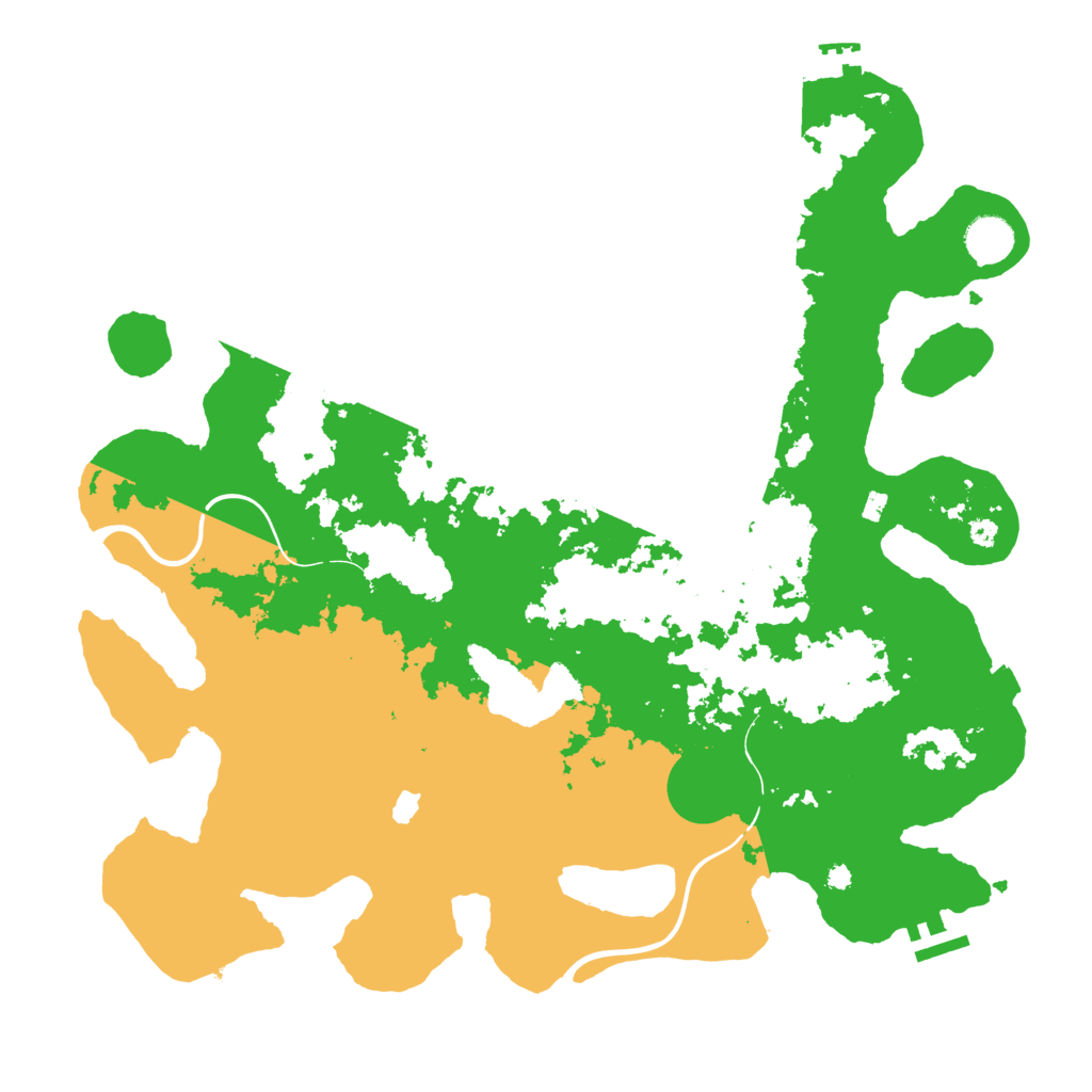 Biome Rust Map: Procedural Map, Size: 4000, Seed: 643551532