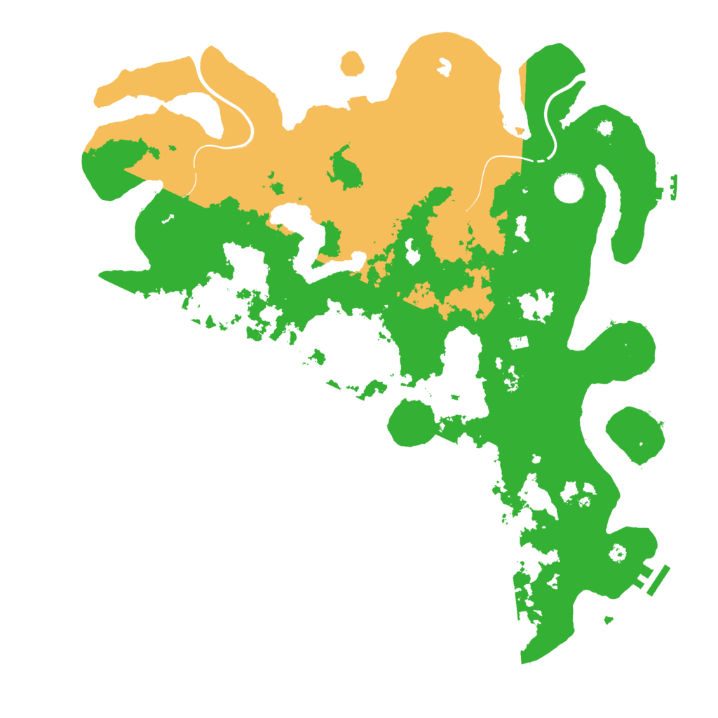 Biome Rust Map: Procedural Map, Size: 4250, Seed: 892027679