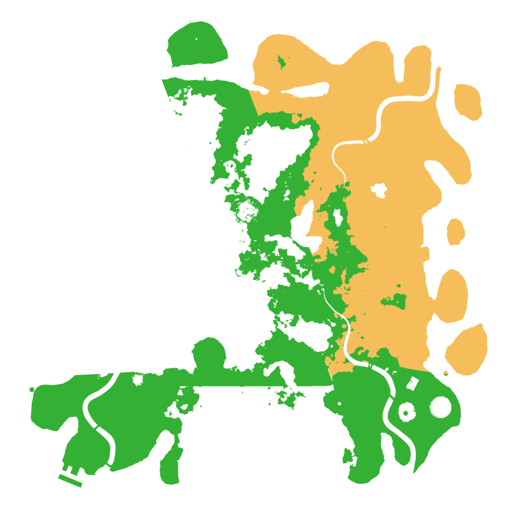 Biome Rust Map: Procedural Map, Size: 4250, Seed: 1770626816