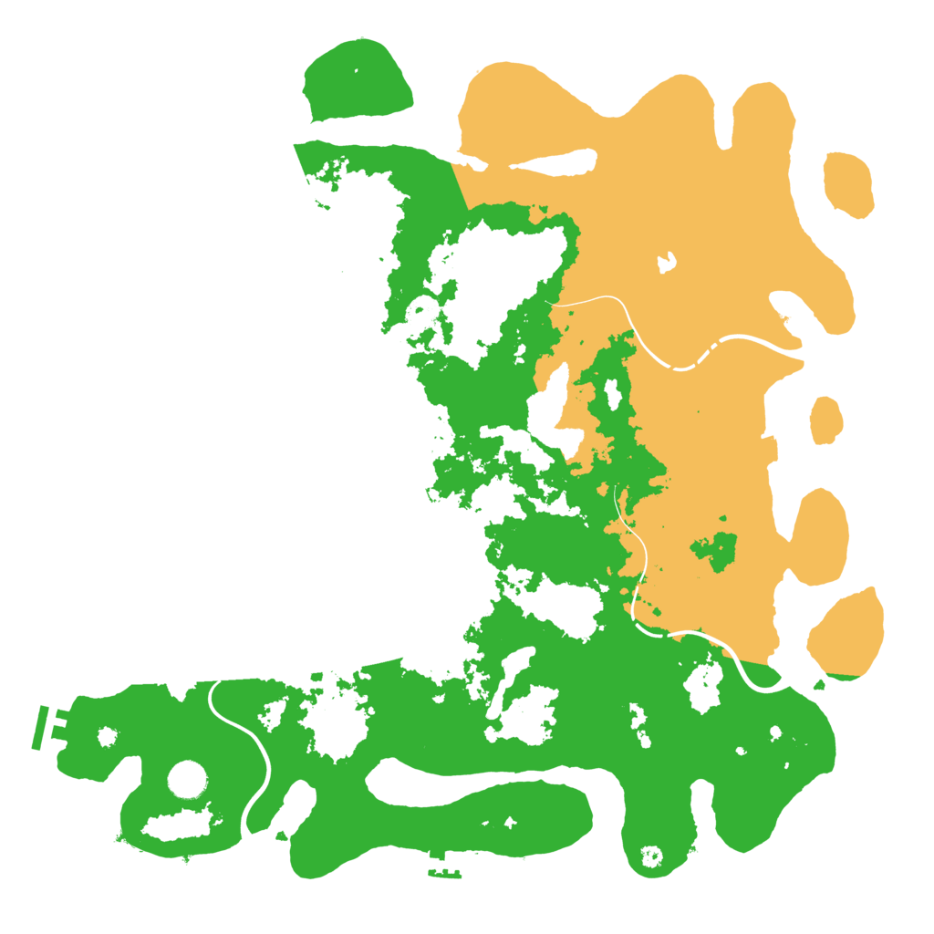 Biome Rust Map: Procedural Map, Size: 4250, Seed: 1770626816